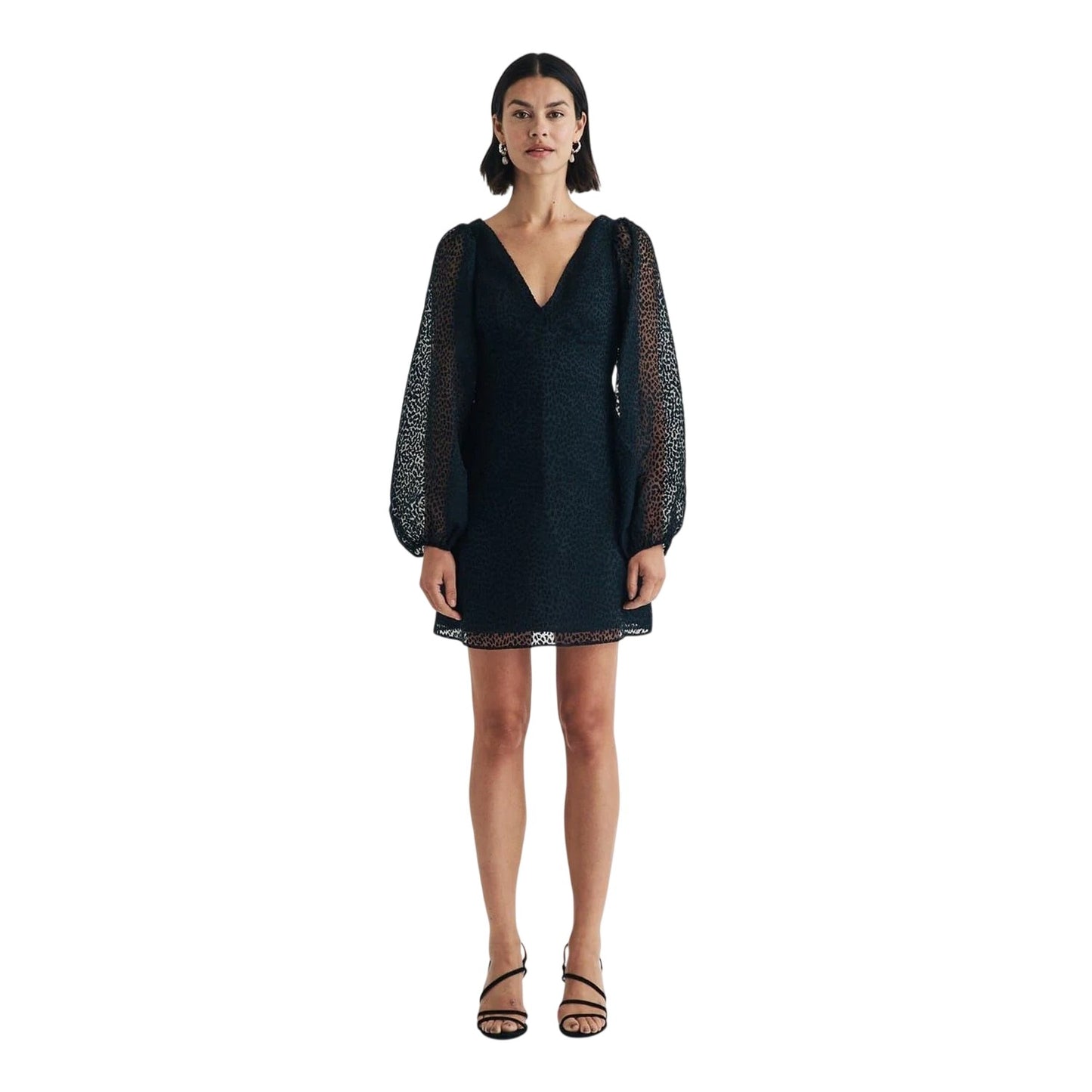 Black - Lifestyle - Nobody´s Child Womens-Ladies Zendaya Balloon Sleeve Mini Dress