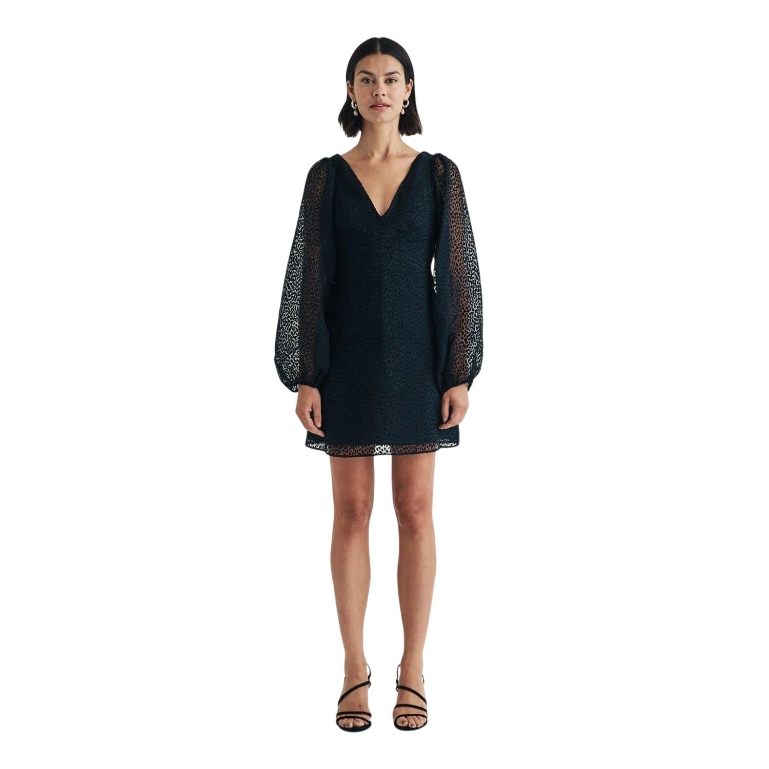 Black - Lifestyle - Nobody´s Child Womens-Ladies Zendaya Balloon Sleeve Mini Dress