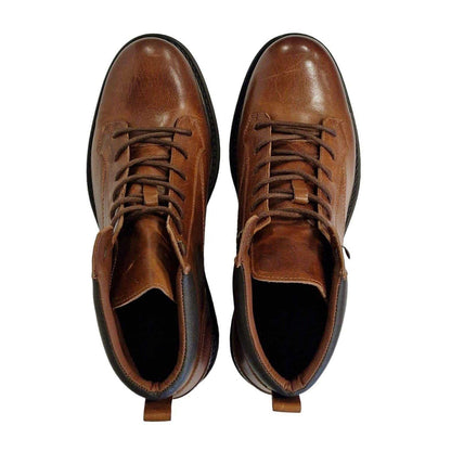 Tan - Pack Shot - Firetrap Unisex Adult Riva Leather Hiking Boots