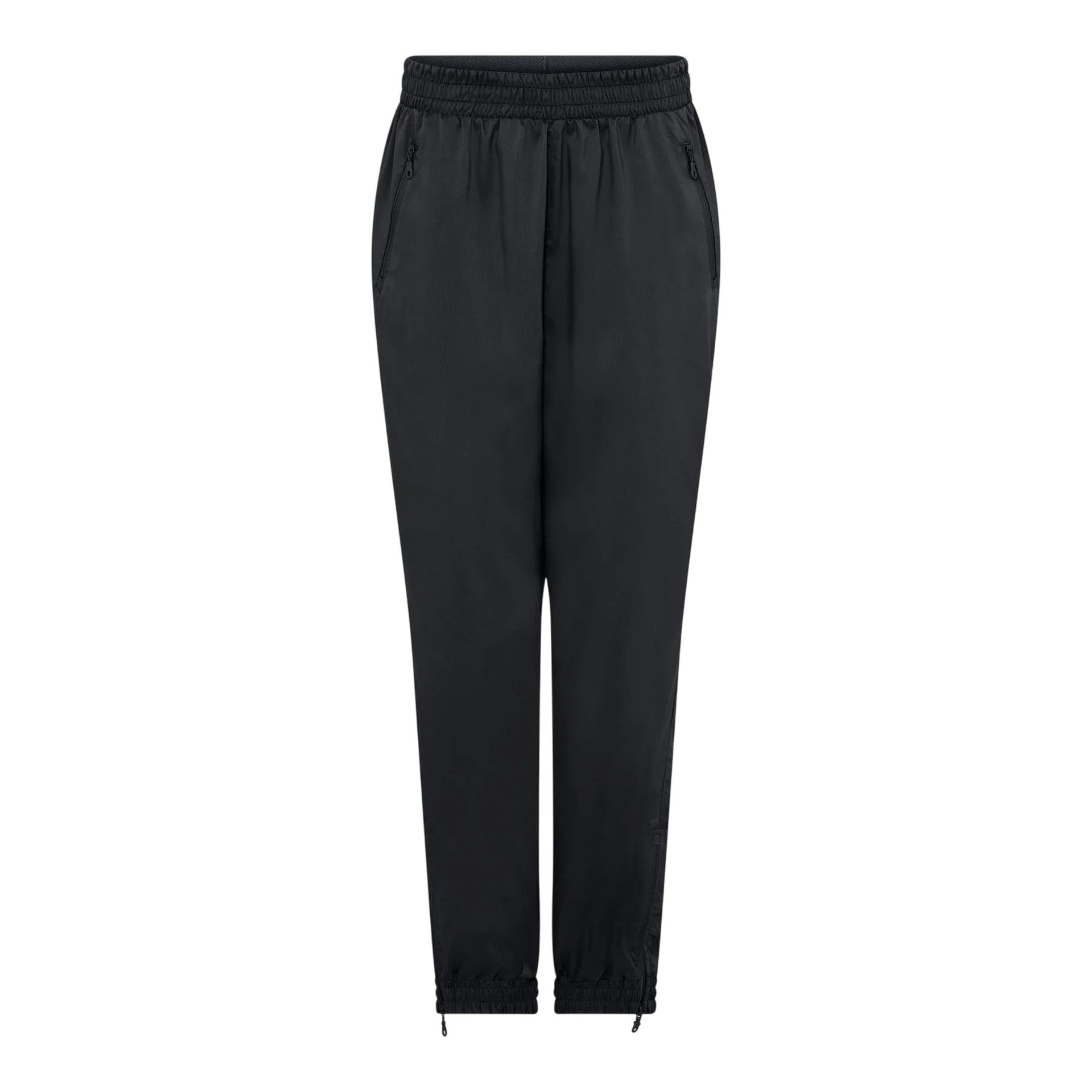 Black - Front - Girlfriend Collective Womens-Ladies Summit Tracksuit Bottoms
