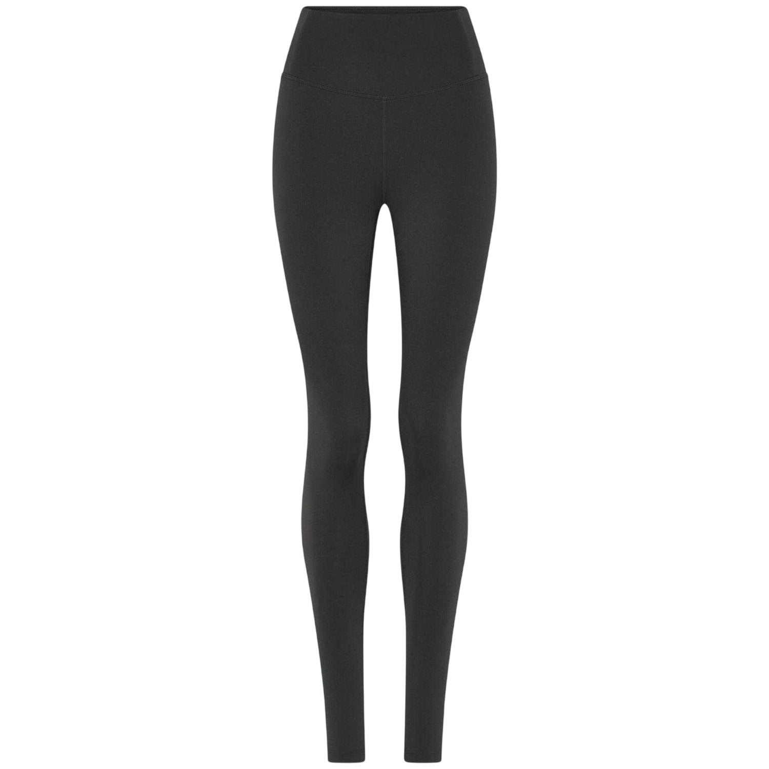 Black - Front - Girlfriend Collective Womens-Ladies Slim Leggings