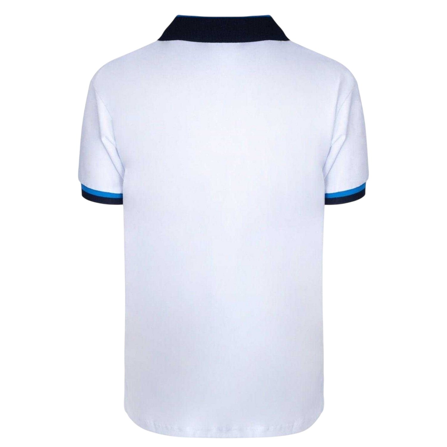 White-Blue - Back - Inter Milan FC Mens Internazionale 1964 Regular Polo Shirt