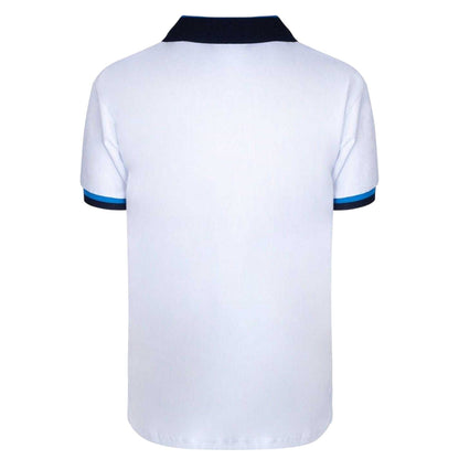 White-Blue - Back - Inter Milan FC Mens Internazionale 1964 Regular Polo Shirt