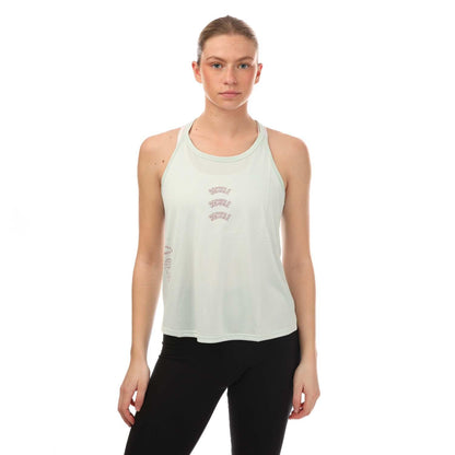 Green - Front - Adidas Womens-Ladies Run For The Oceans Tank Top