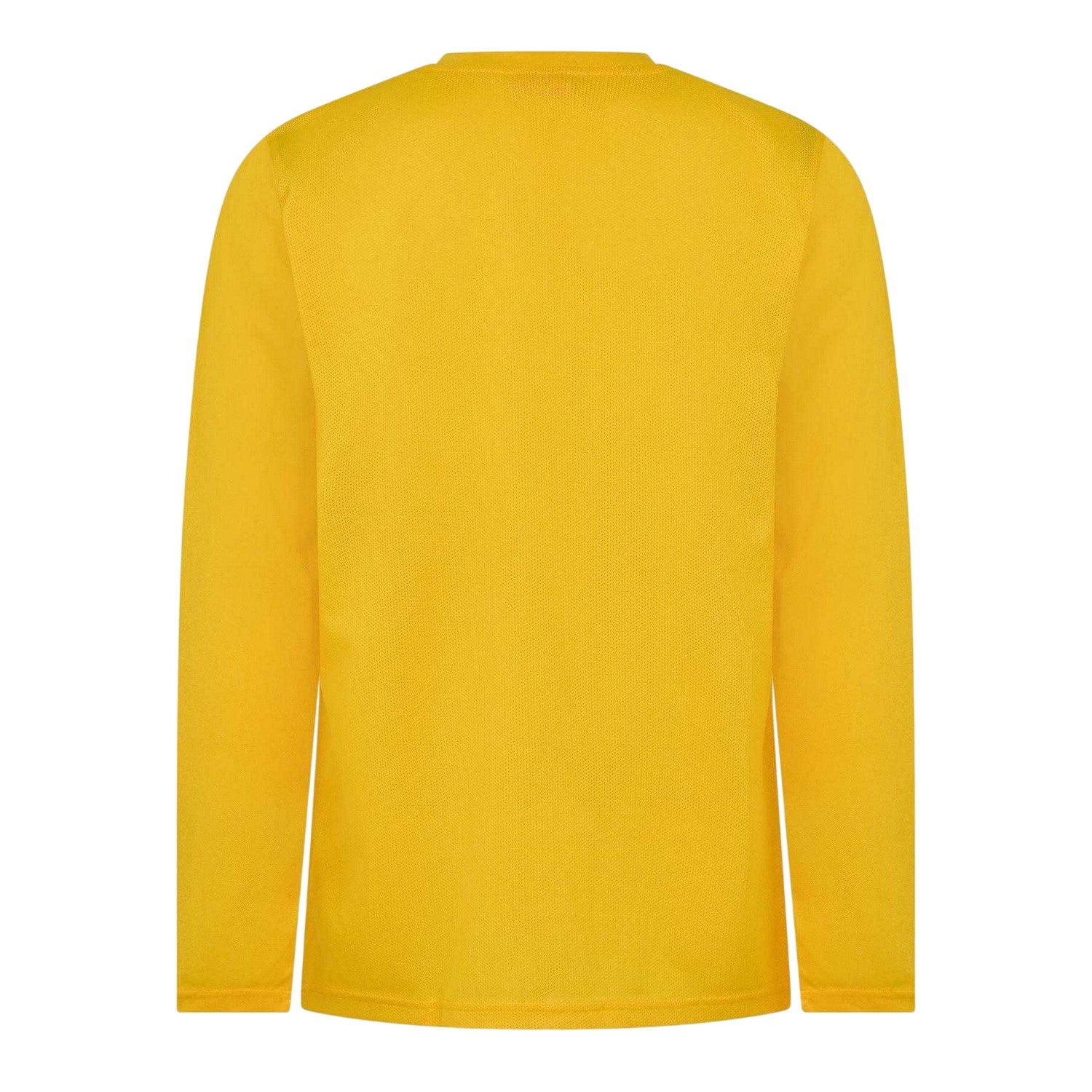 Yellow - Back - Puma Mens Team Long-Sleeved Shirt