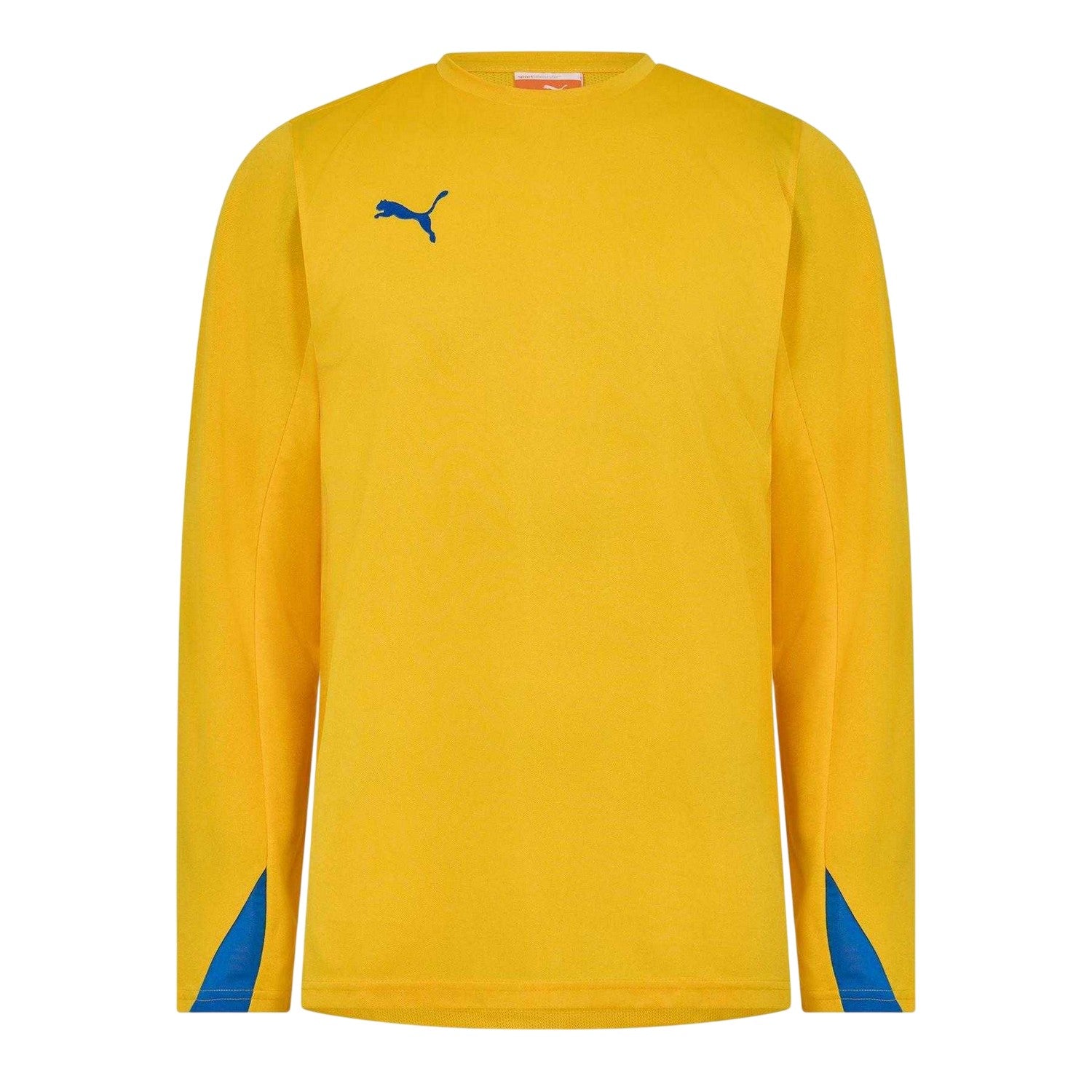 Yellow - Front - Puma Mens Team Long-Sleeved Shirt