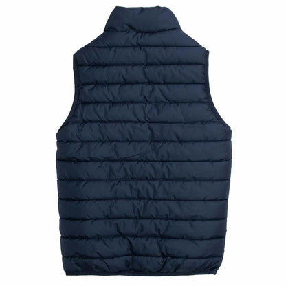 Navy - Back - Jack And Jones Childrens-Kids Wing Gilet