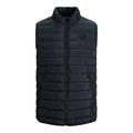Black - Front - Jack And Jones Childrens-Kids Wing Gilet