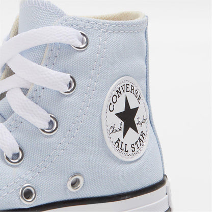 Blue Moon - Side - Converse Childrens-Kids Chuck Canvas Shoes