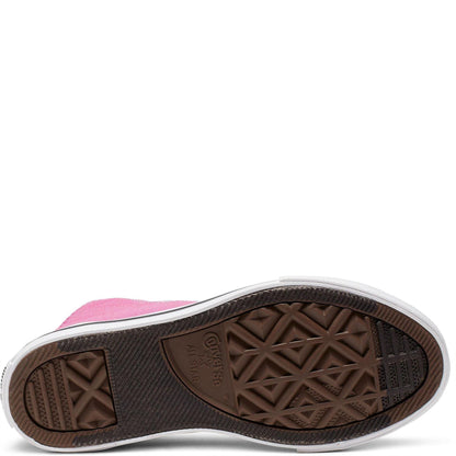 Pink - Back - Converse Childrens-Kids Chuck Canvas Shoes