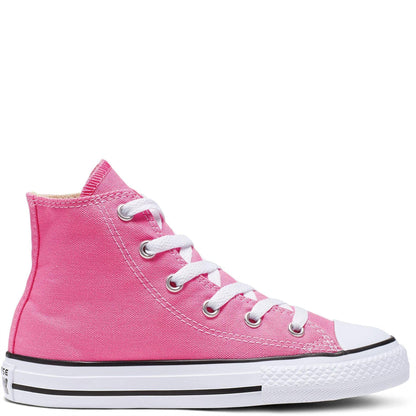 Pink - Lifestyle - Converse Childrens-Kids Chuck Canvas Shoes