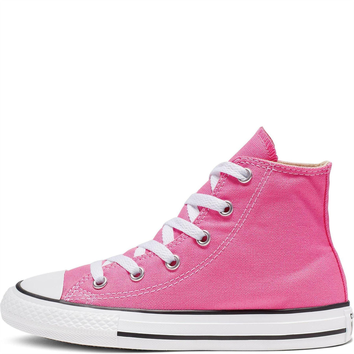Pink - Pack Shot - Converse Childrens-Kids Chuck Canvas Shoes