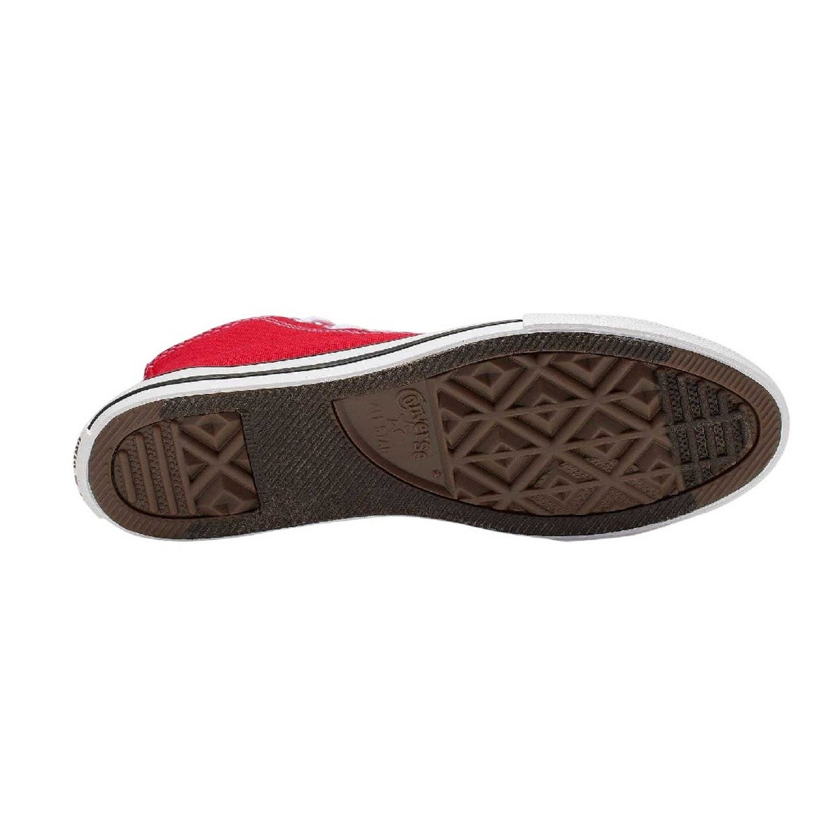 Red - Back - Converse Childrens-Kids Chuck Canvas Shoes