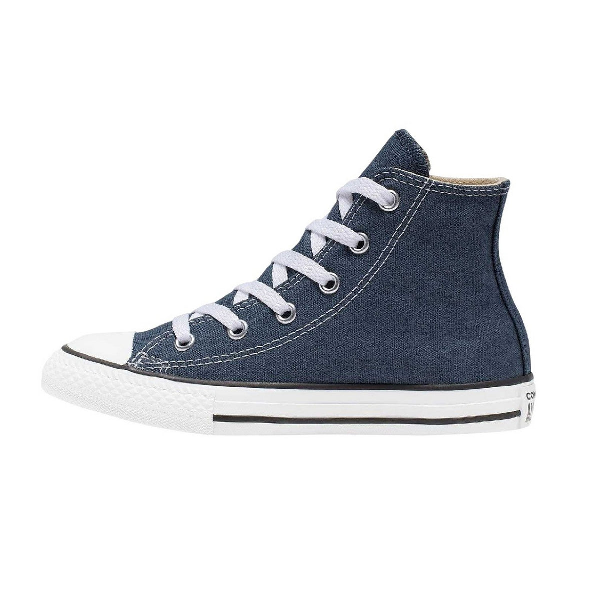 Navy - Lifestyle - Converse Childrens-Kids Chuck Canvas Shoes