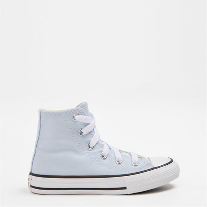 Blue Moon - Front - Converse Childrens-Kids Chuck Canvas Shoes