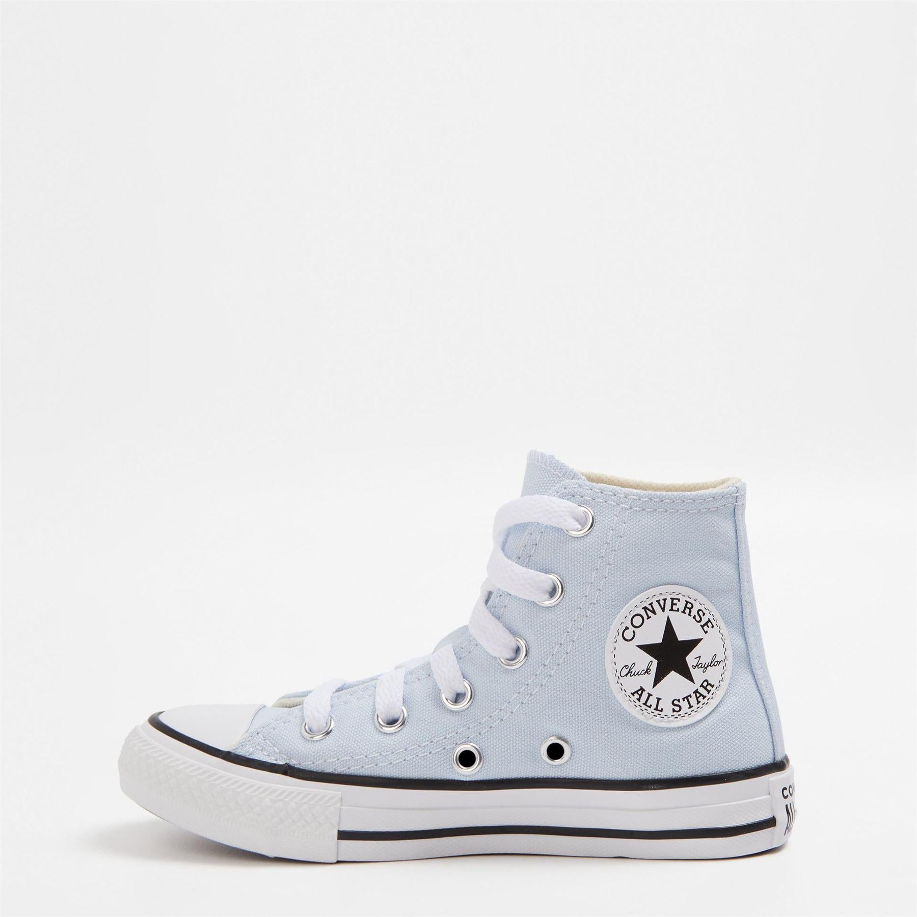 Blue Moon - Back - Converse Childrens-Kids Chuck Canvas Shoes