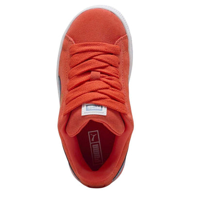 Red-Blue - Lifestyle - Puma Childrens-Kids XL Leather Low Cut Trainers