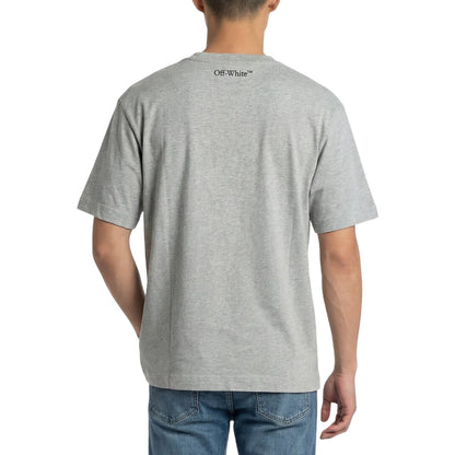 Grey-Black - Back - Off White Unisex Adult Bkish T-Shirt