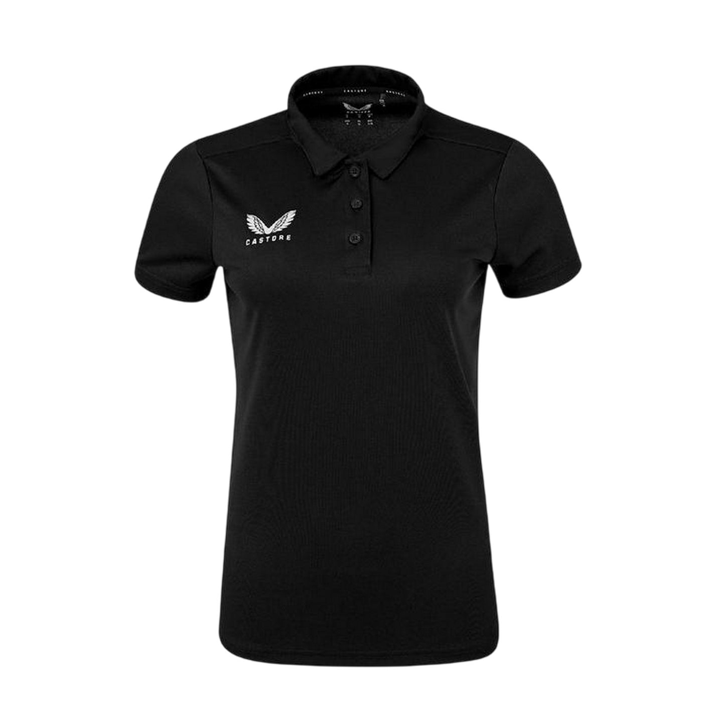Caviar - Front - Castore Womens-Ladies Logo Travel Polo Shirt