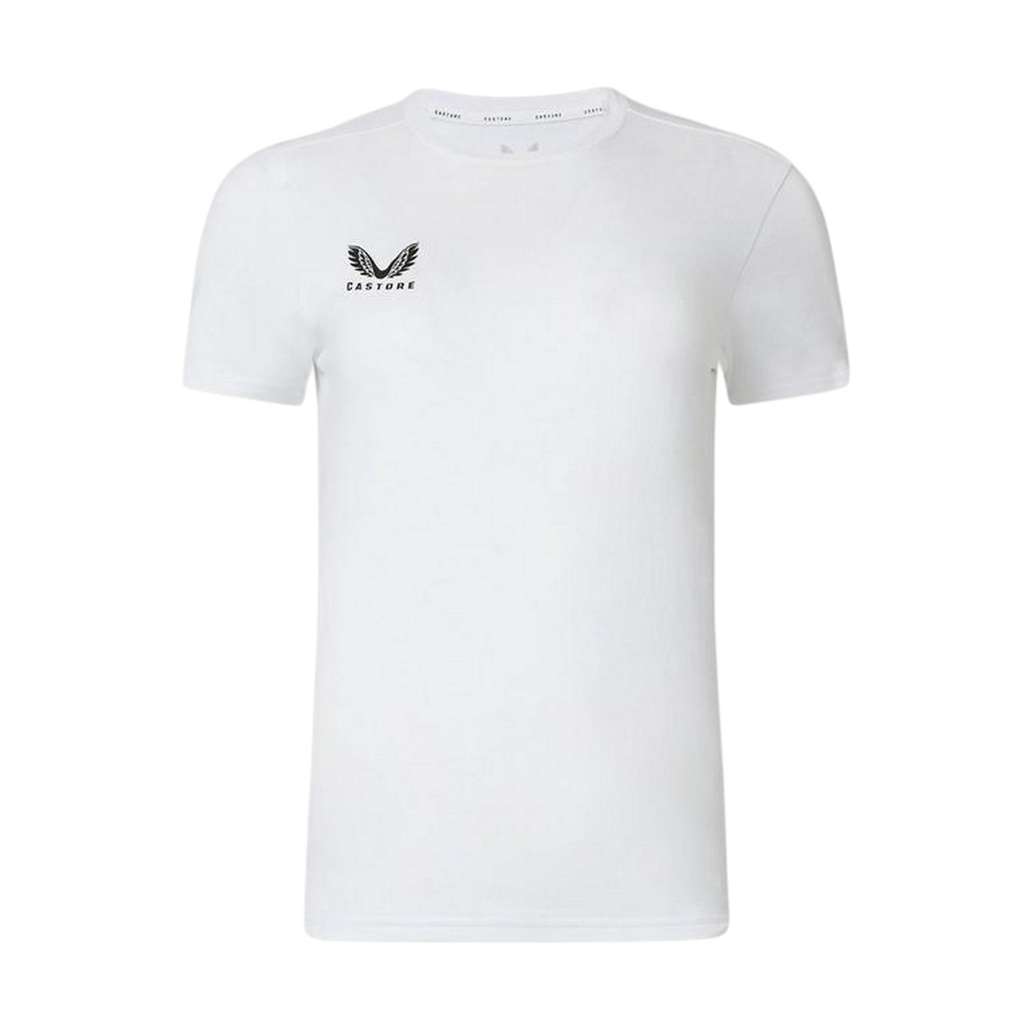 Brilliant White - Front - Castore Womens-Ladies Logo Short-Sleeved T-Shirt