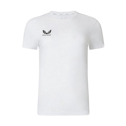 Brilliant White - Front - Castore Womens-Ladies Logo Short-Sleeved T-Shirt