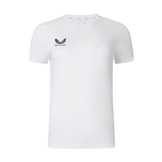 Brilliant White - Front - Castore Womens-Ladies Logo Short-Sleeved T-Shirt