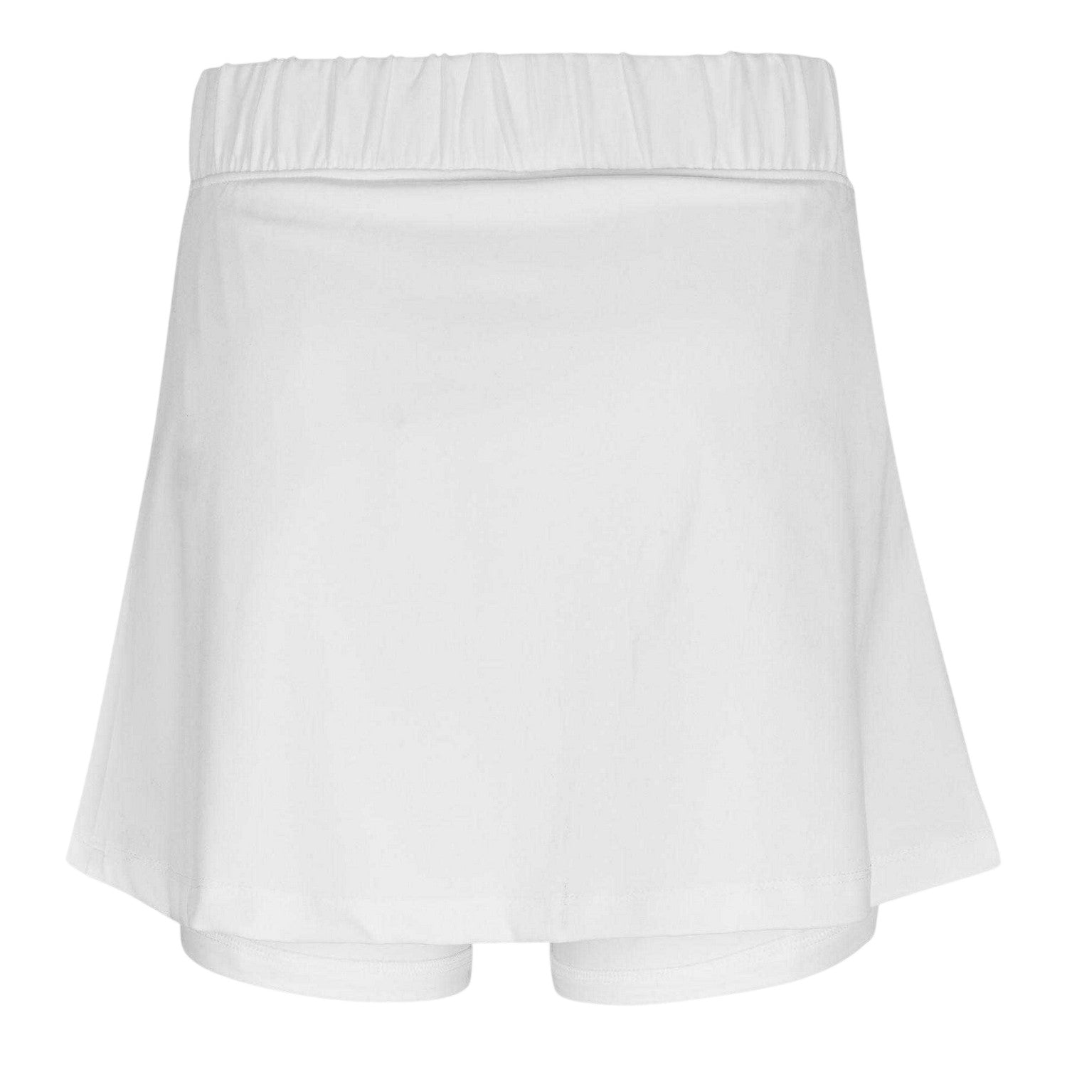 Brilliant White - Back - Castore Womens-Ladies Logo Skort