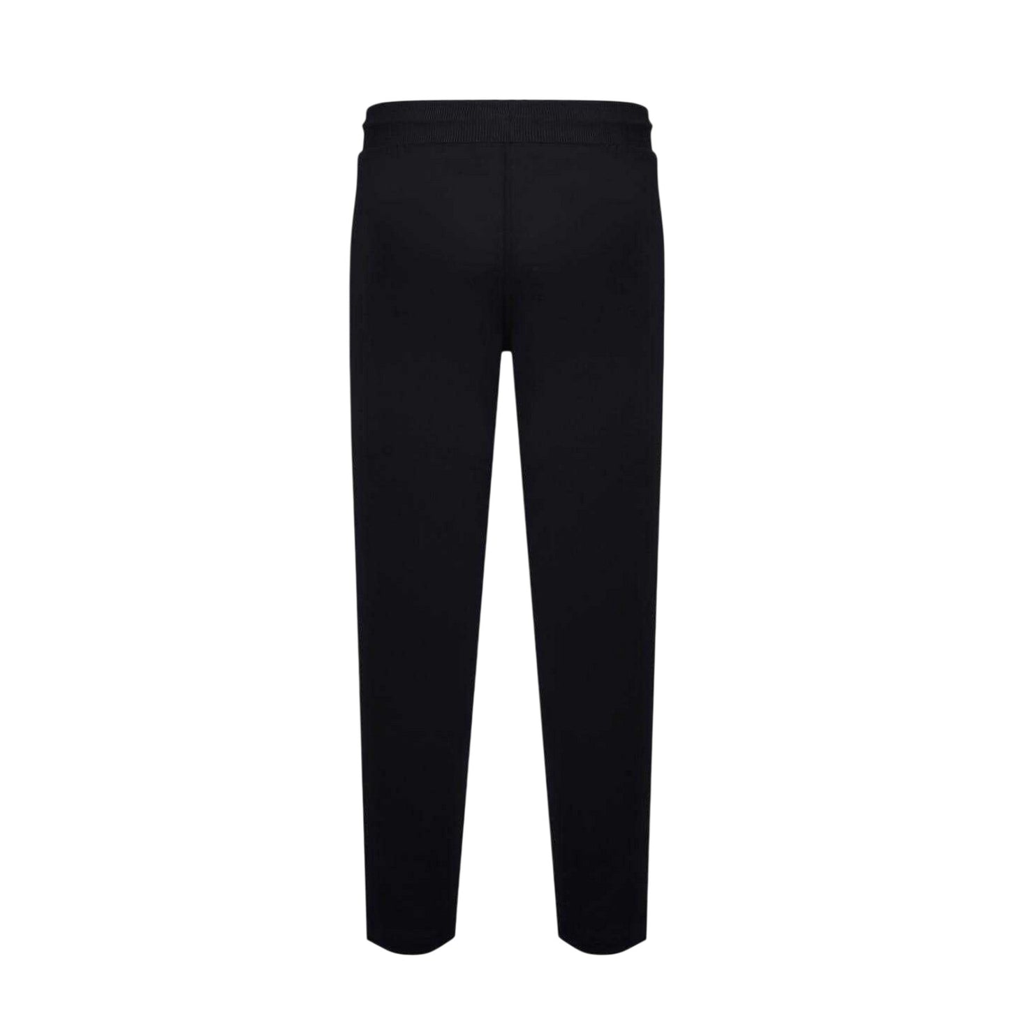 Black - Back - Lonsdale Mens Striped Tapered Jogging Bottoms