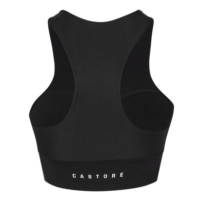 Black Caviar - Back - Castore Womens-Ladies Logo Sports Bra