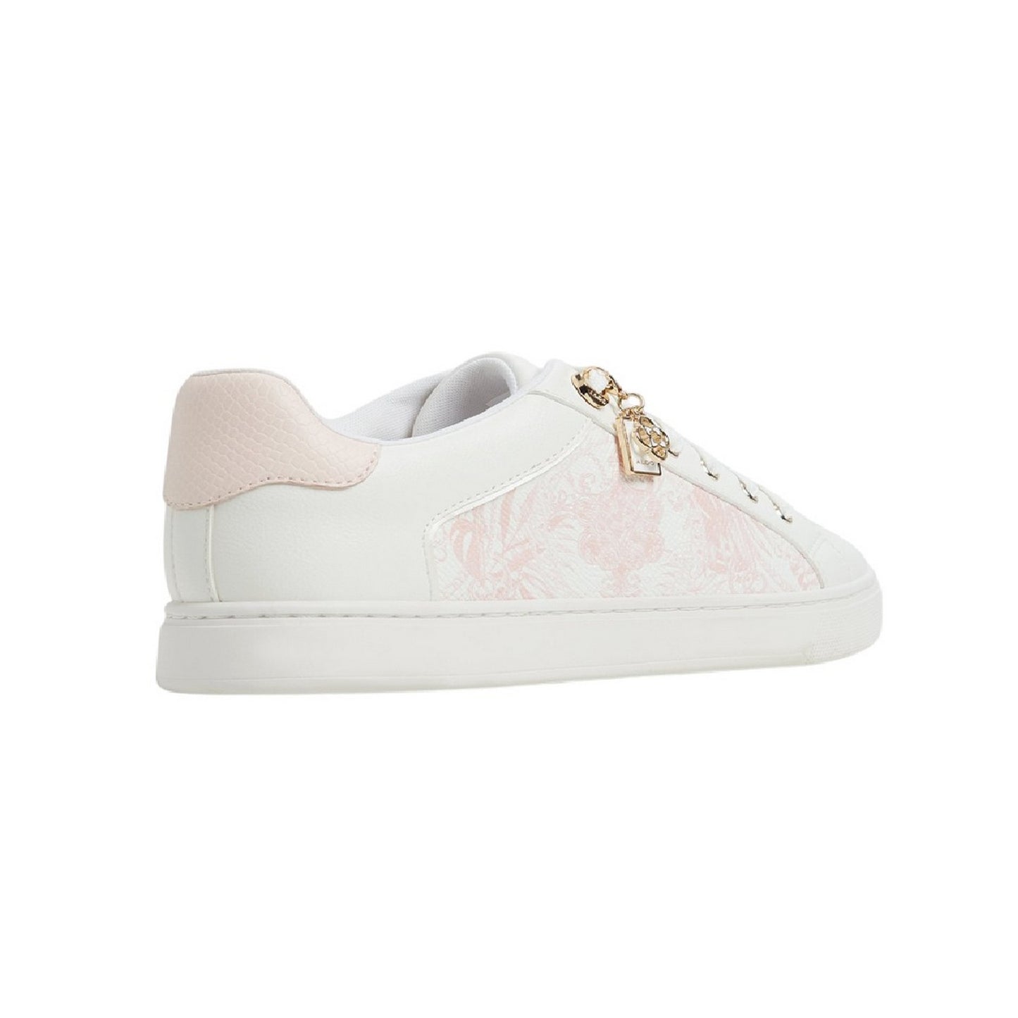 Pink - Back - Aldo Womens-Ladies Elgata Platform Trainers