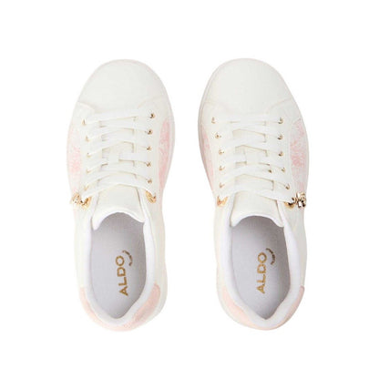 Pink - Side - Aldo Womens-Ladies Elgata Platform Trainers