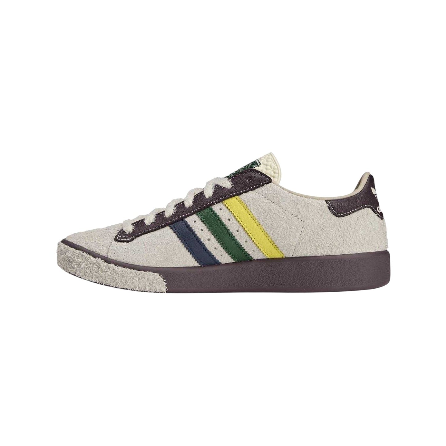 White - Back - Adidas Mens Brain Dead Suede Trainers