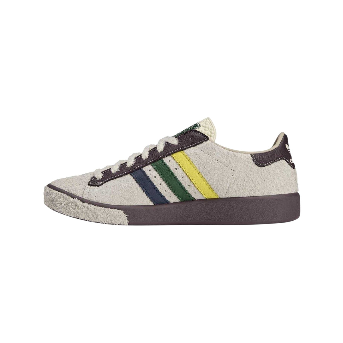 White - Back - Adidas Mens Brain Dead Suede Trainers