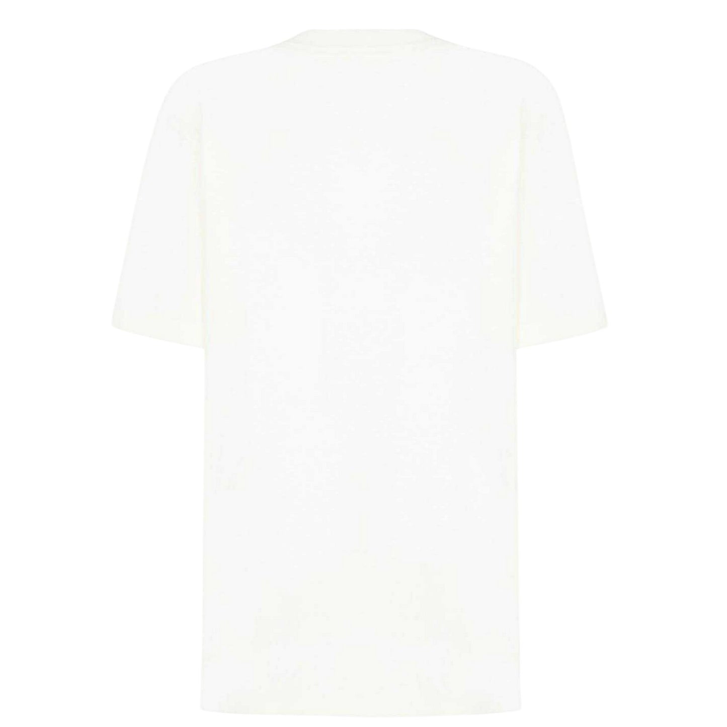 White-Black - Back - Heron Preston Womens-Ladies Logo Oversized T-Shirt