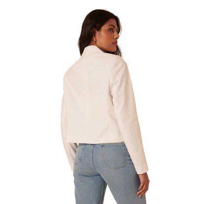 White - Back - Nobody´s Child Womens-Ladies Luca Tie Jacket