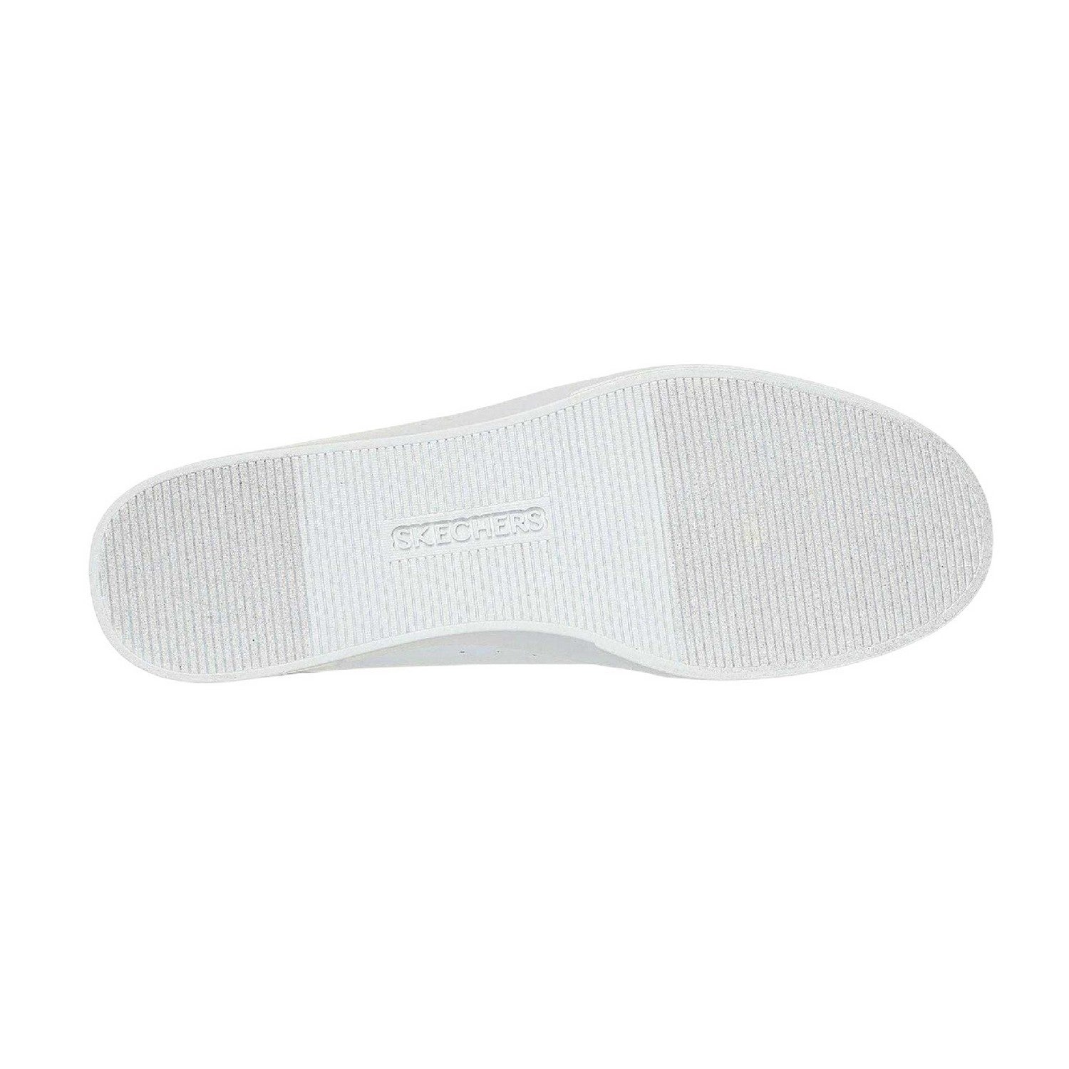 White - Side - Skechers Womens-Ladies Eden Lx-Royal Stride Trainers