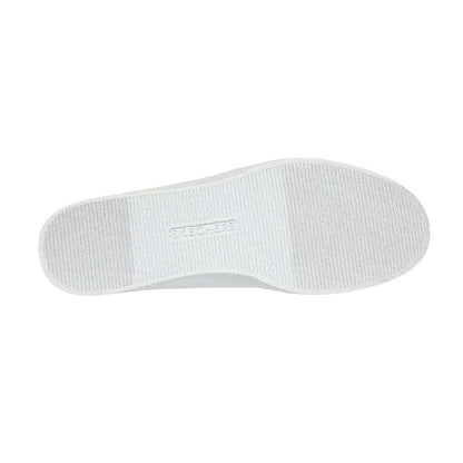 White - Side - Skechers Womens-Ladies Eden Lx-Royal Stride Trainers
