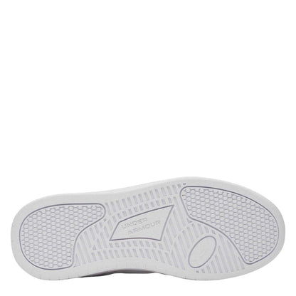 White - Back - Under Armour Childrens-Kids Tempo Flat Trainers