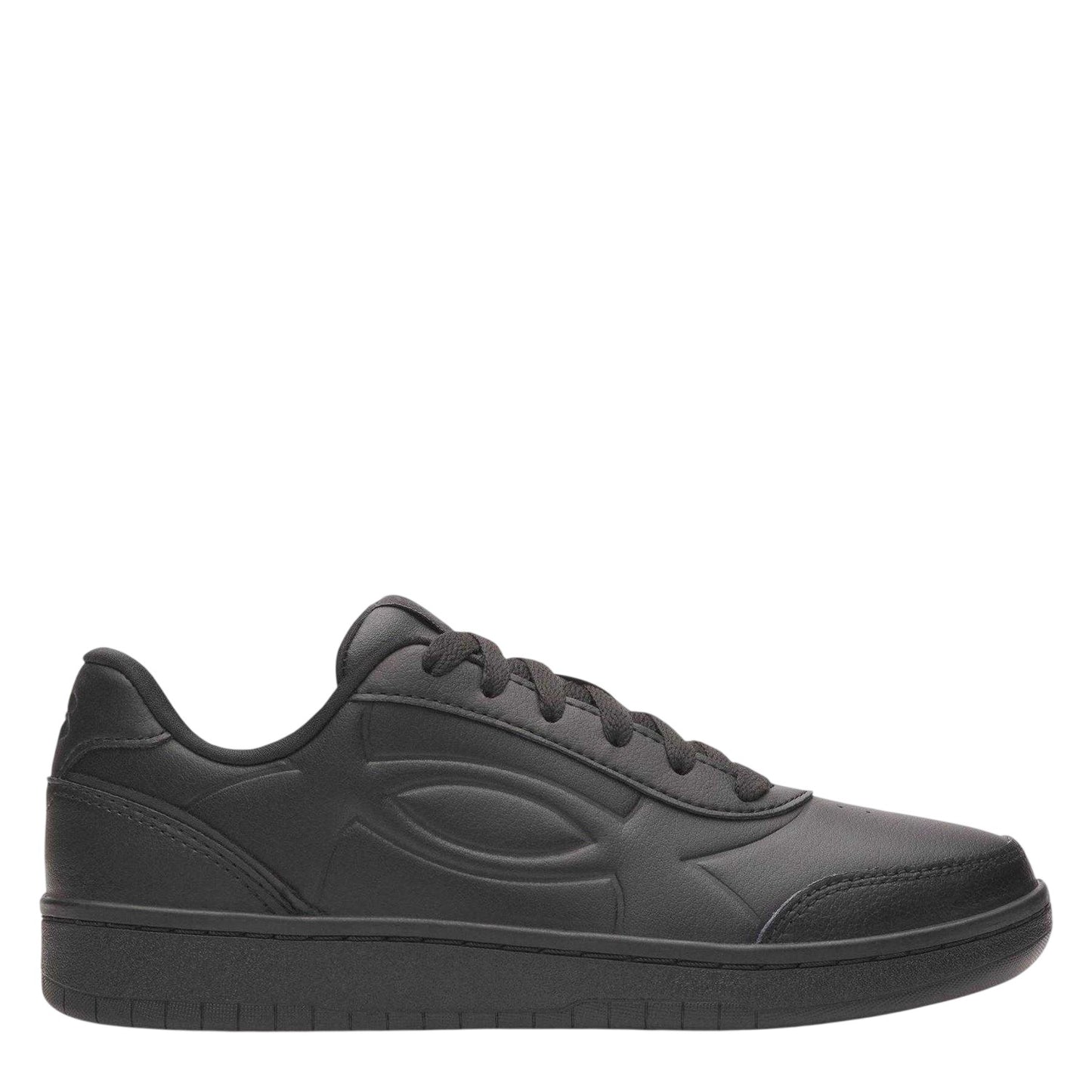 Triple Black - Front - Under Armour Childrens-Kids Tempo Flat Trainers