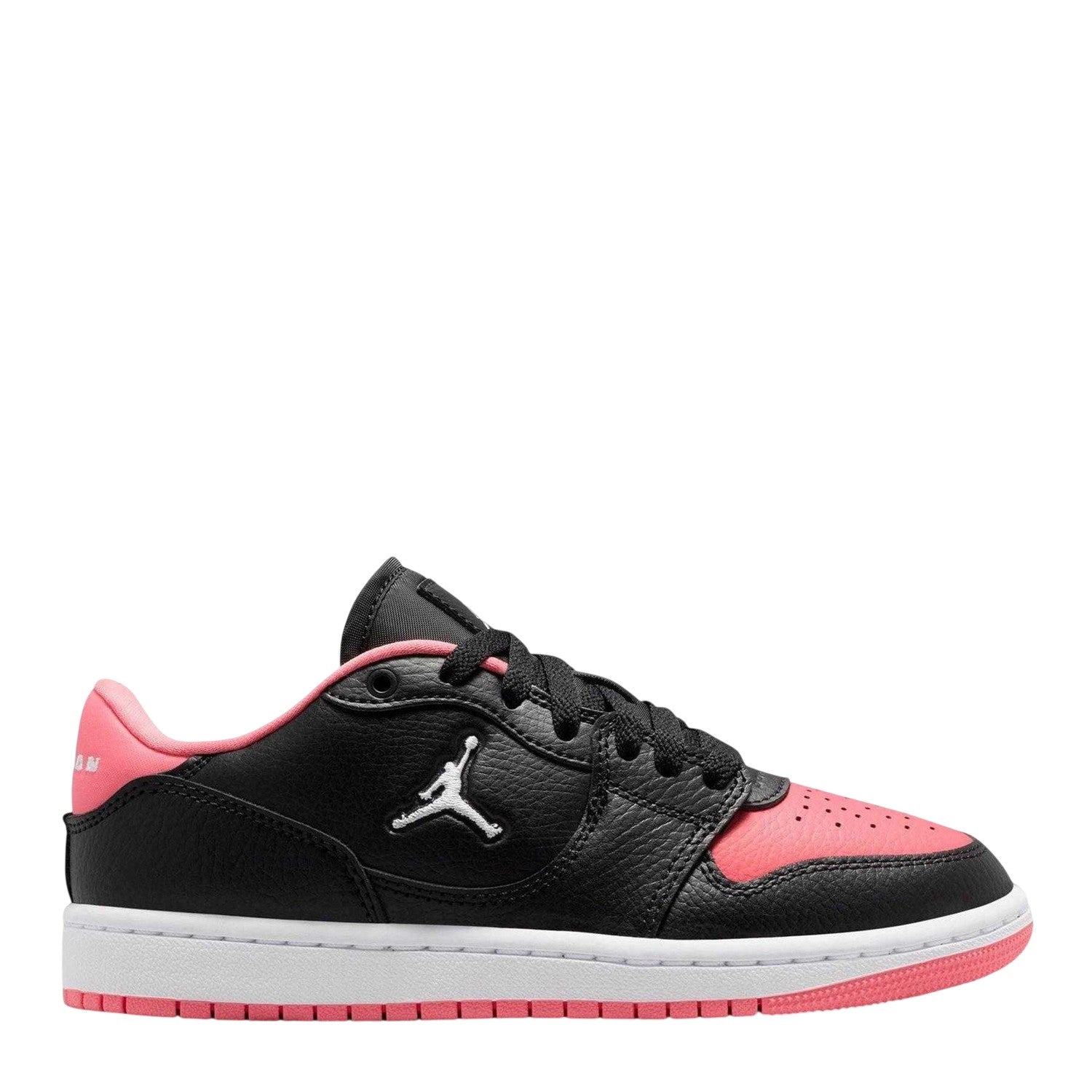 Black - Front - Nike Childrens-Kids Air Jordan Access Leather Trainers