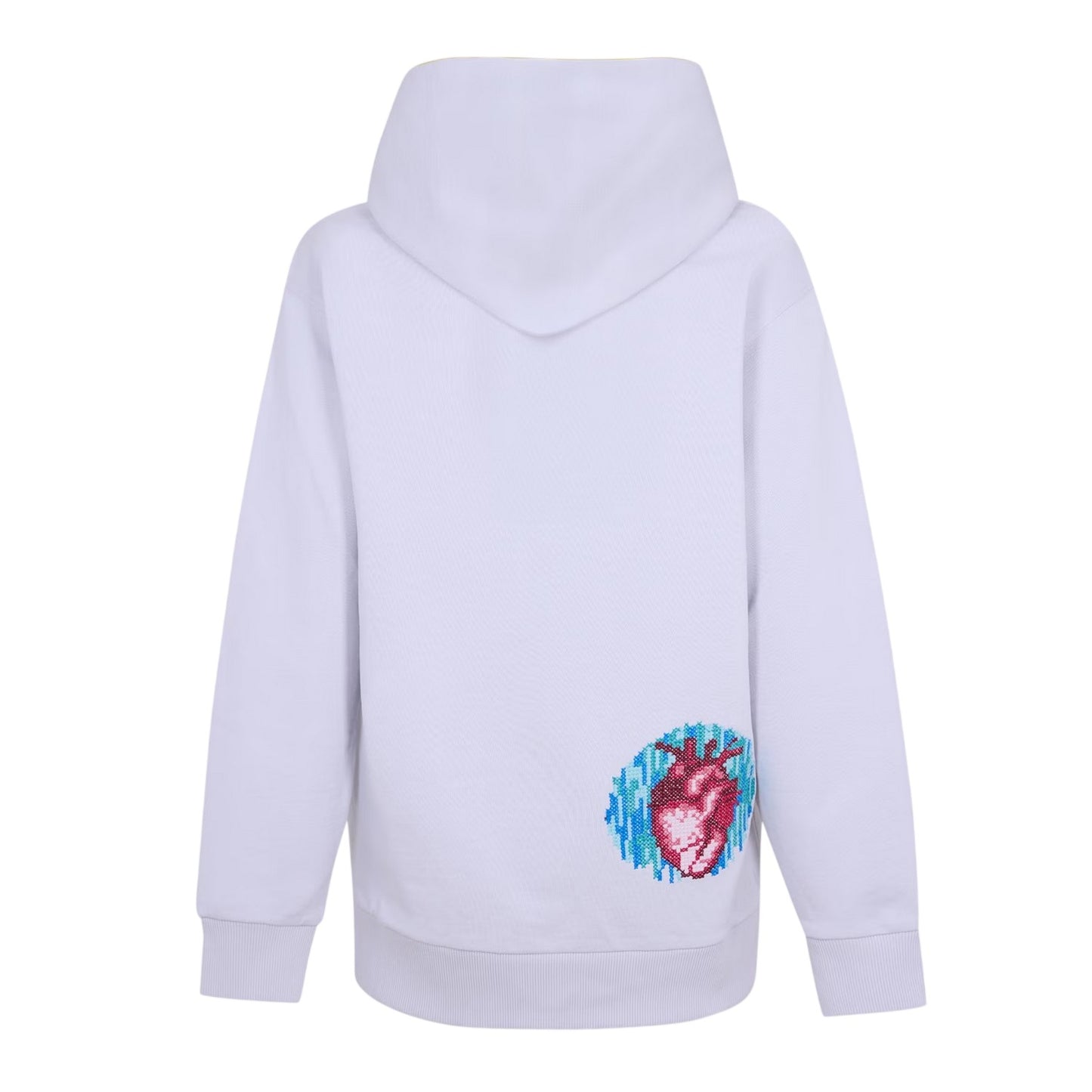 Gravel - Back - Diadora Womens-Ladies Eye Polycotton Hooded Hoodie