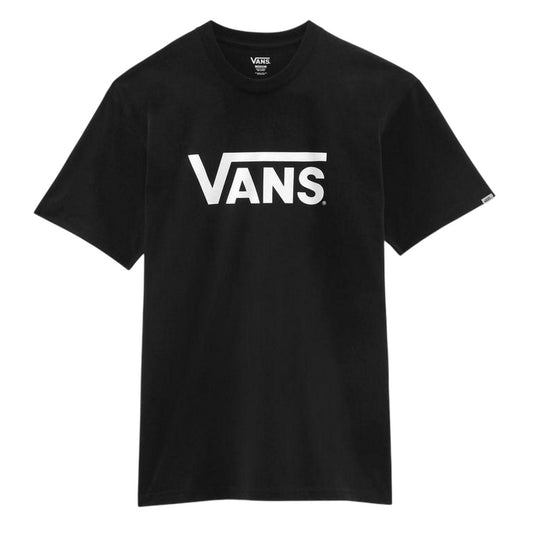 Black - Front - Vans Mens Classic Logo Short-Sleeved T-Shirt