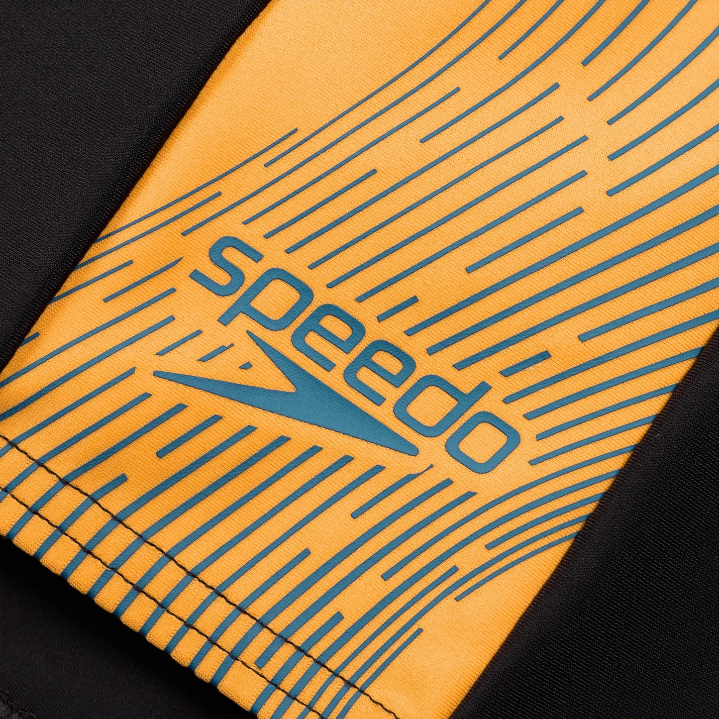 Black - Side - Speedo Mens Dive Swim Shorts