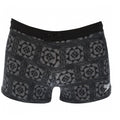 Black-Grey - Front - Speedo Mens Valmilton Palm Leaf Swim Shorts