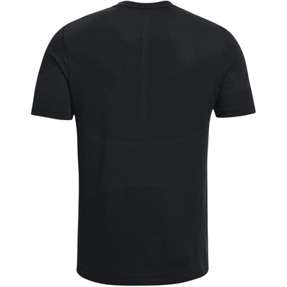 Black - Back - Under Armour Mens Vanish Elite Seamless T-Shirt