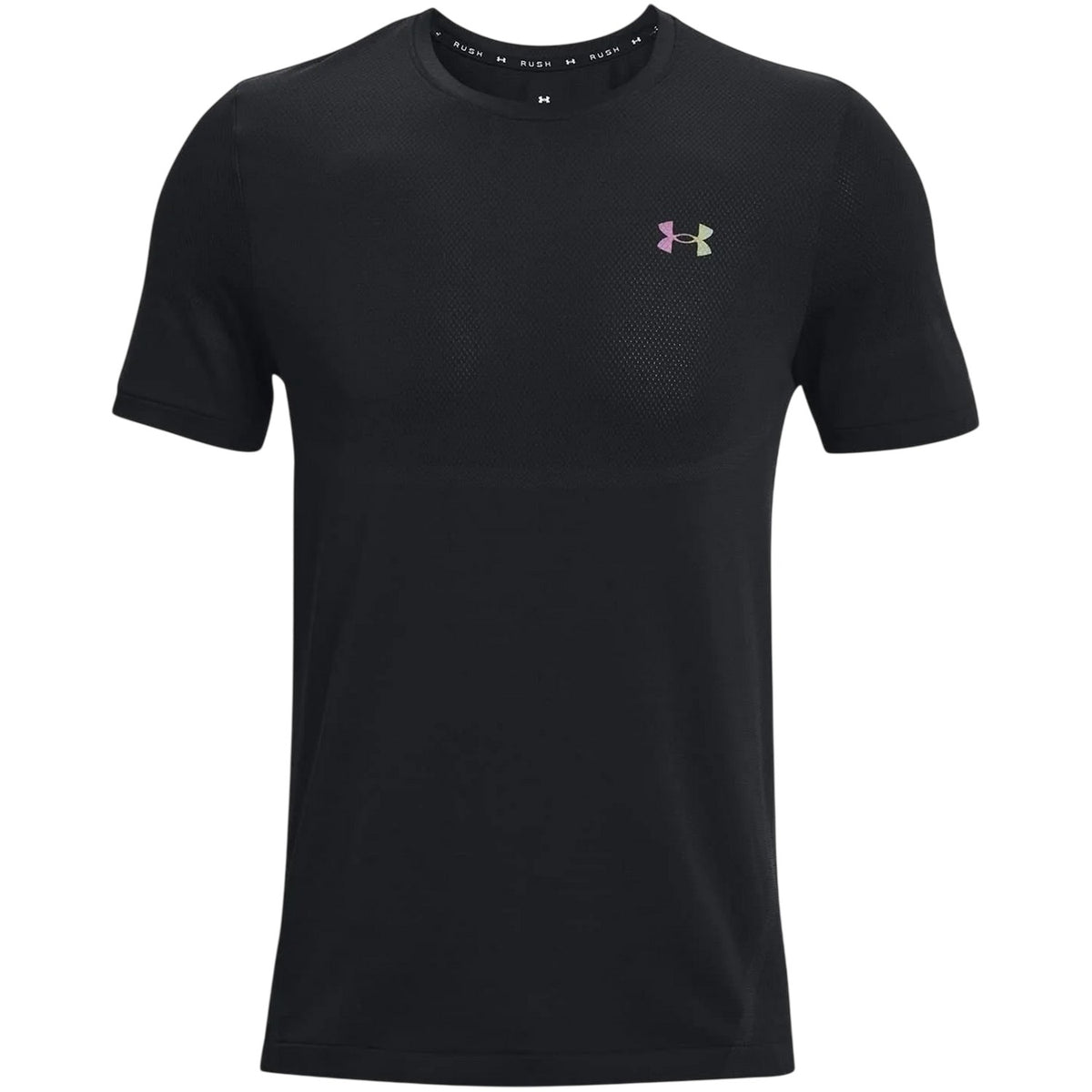 Black - Front - Under Armour Mens Vanish Elite Seamless T-Shirt