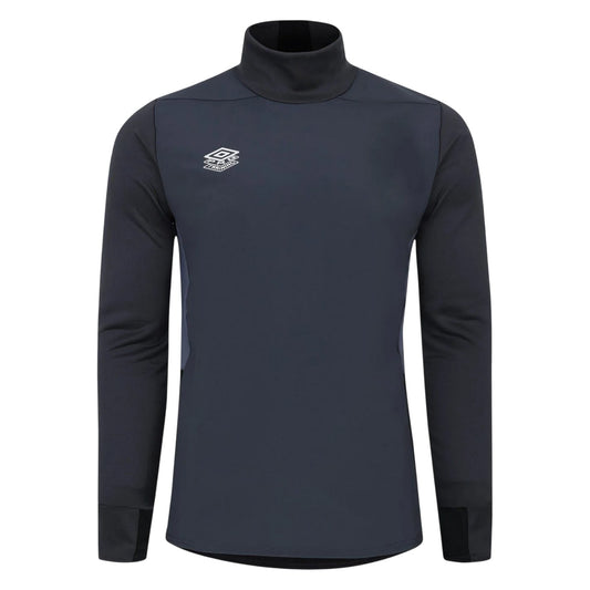 Carbon - Front - Umbro Mens Logo Drill Top