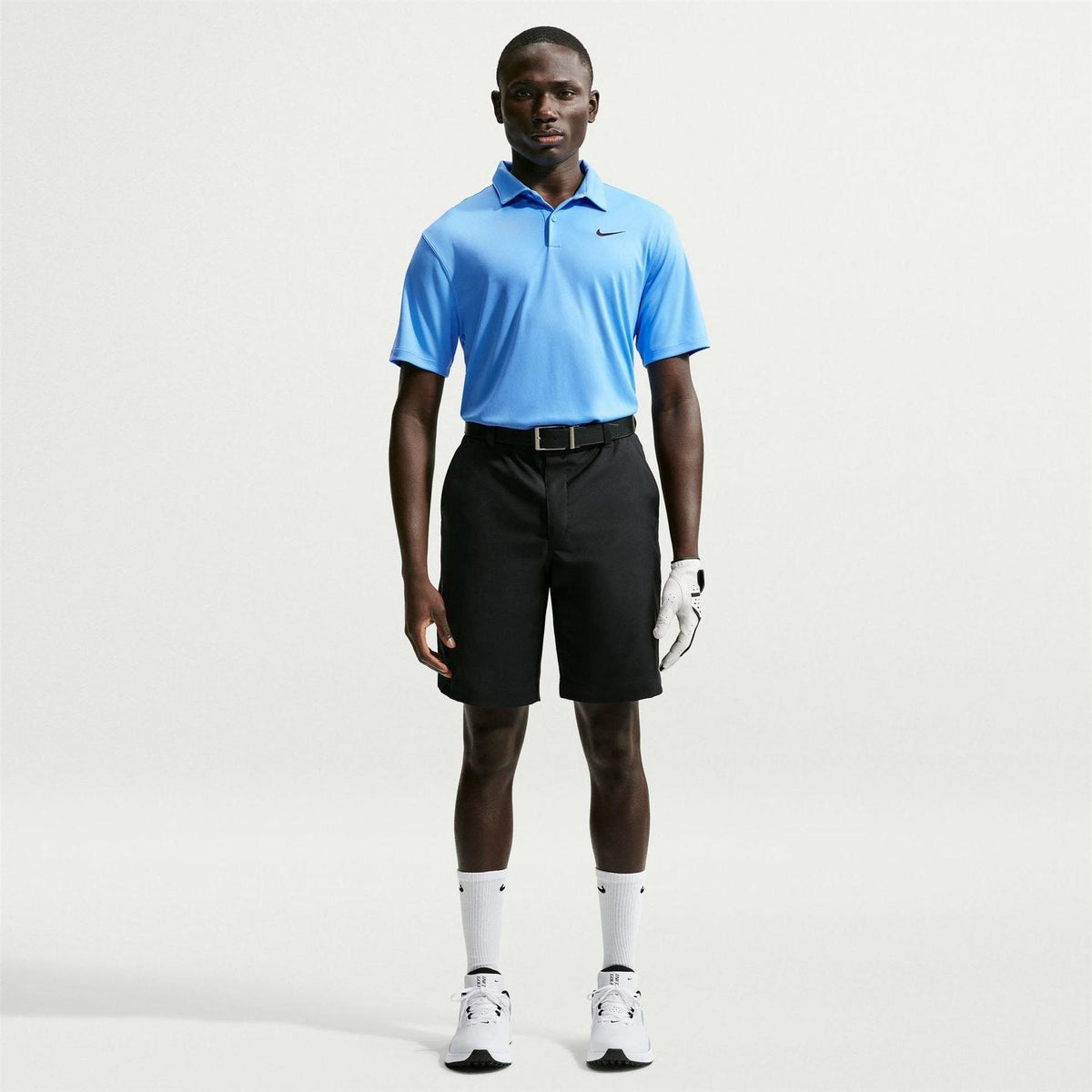 University Blue - Lifestyle - Nike Mens Performance Short-Sleeved Polo Shirt