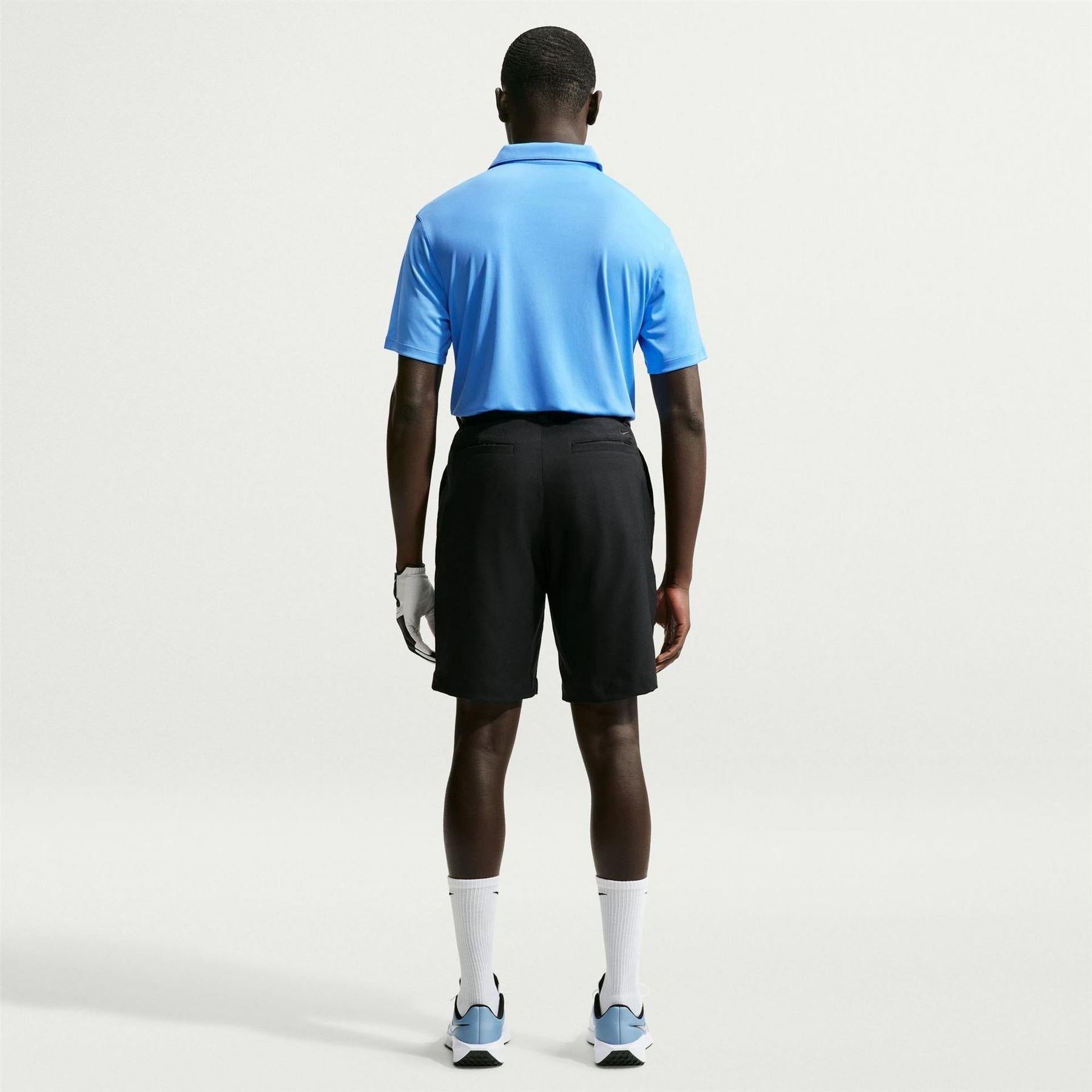 University Blue - Pack Shot - Nike Mens Performance Short-Sleeved Polo Shirt