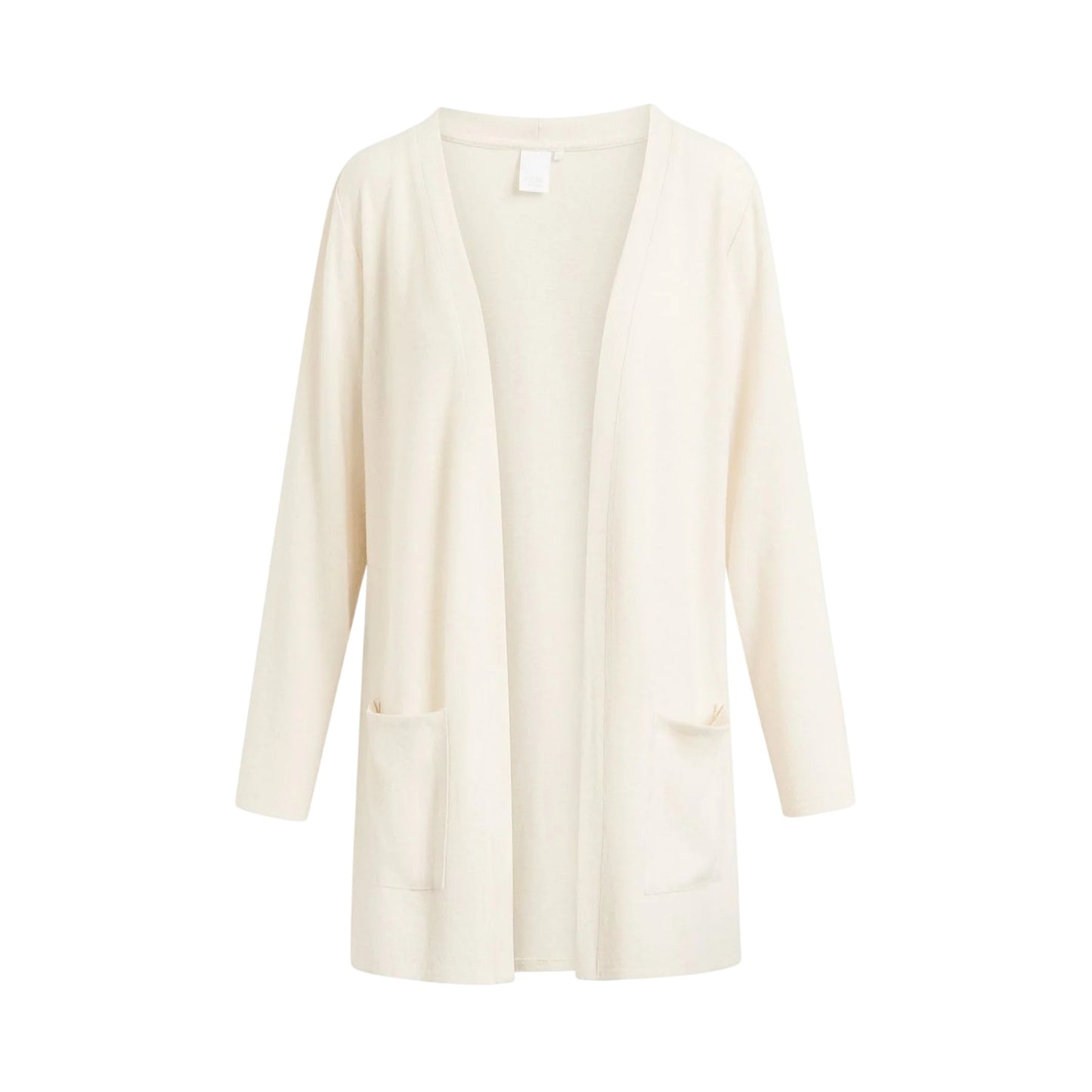 Beige Melange - Front - CCDK Copenhagen Womens-Ladies Plain Cardigan